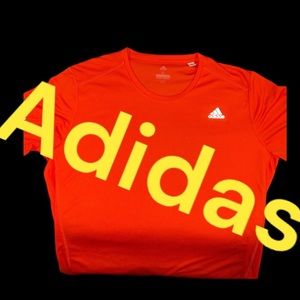 Adidas Climate Men’s X-Large Hi-Vis Orange Tee